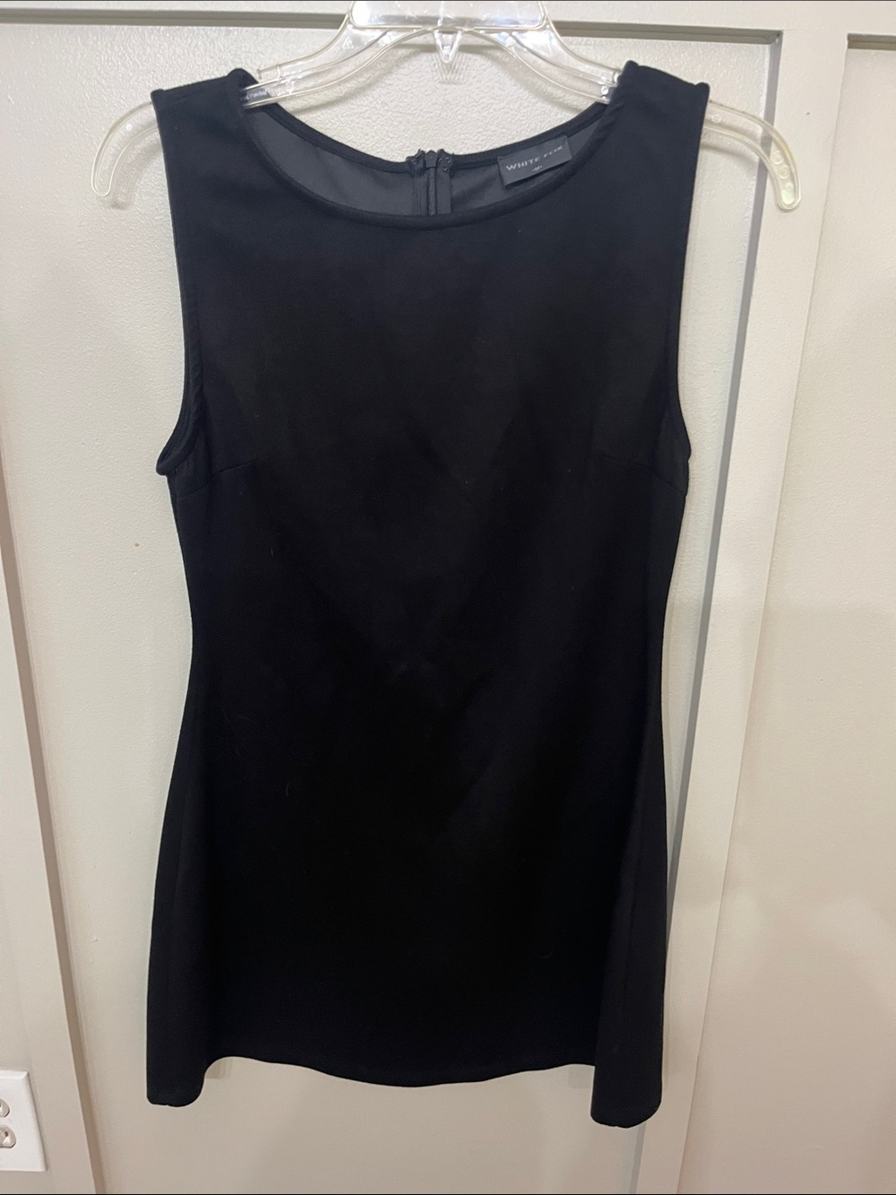 White Fox Boutique - Classic Black Sleeveless Shift Mini Dress